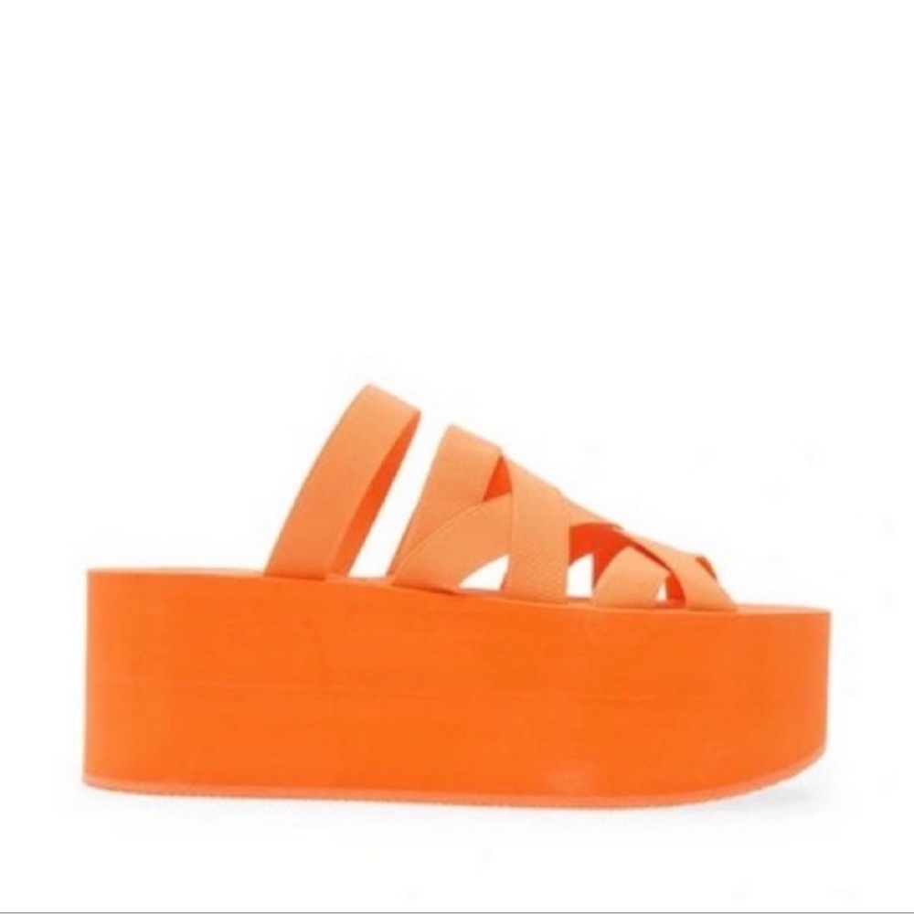 Simon Miller Foami Platform Sandal in Orange size 38